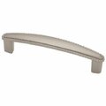 Grandoldgarden PN0402H-SN-C 4.25 in. Brushed Satin Nickel Rope Edged Pull GR3256992